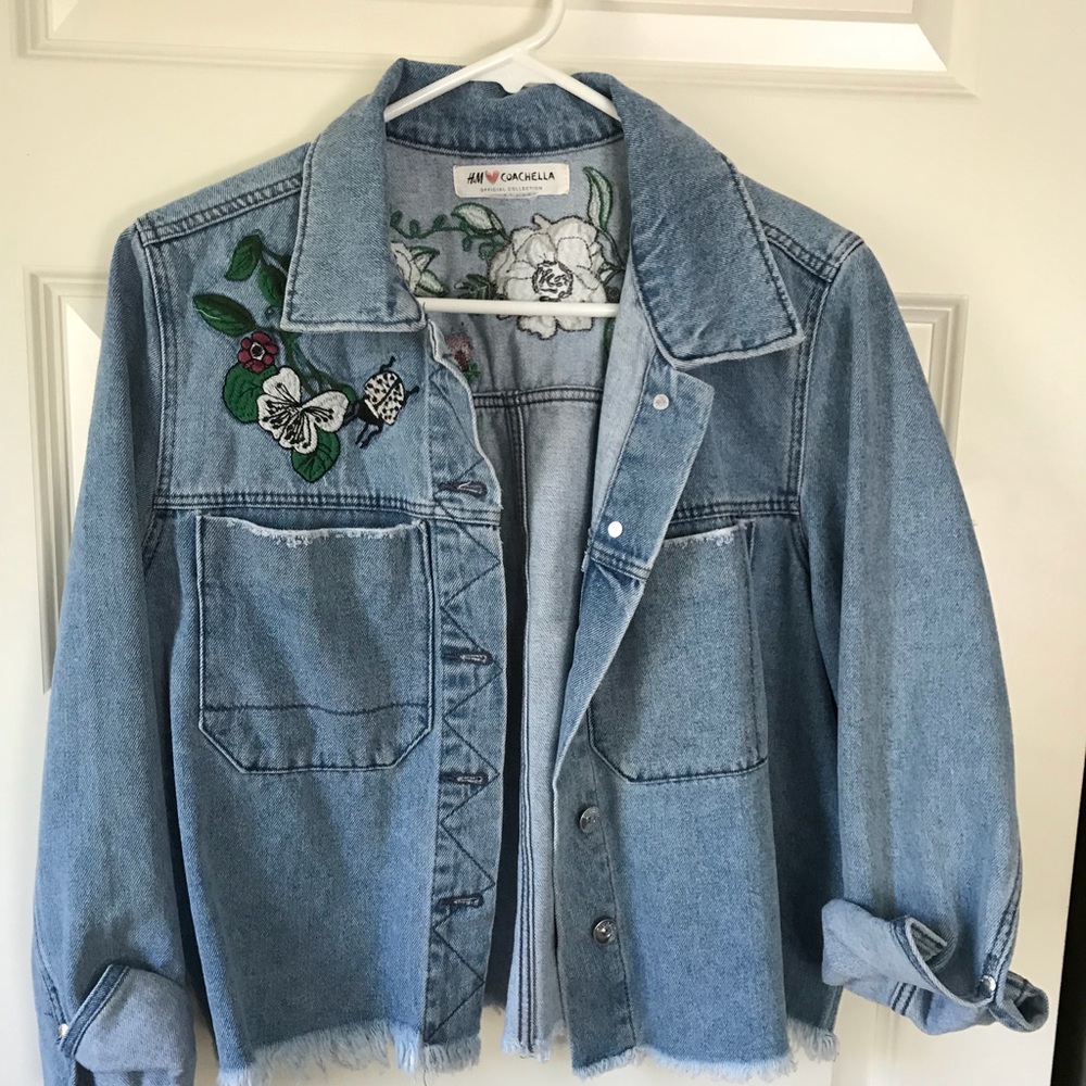 H&M COACHELLA DENIM JACKET